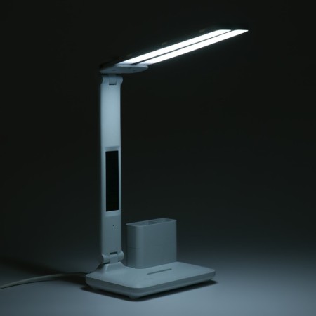 Electronic lamp hours: calendar, thermometer, LED, 3 modes, USB, 32 x 12 x 17 cm-2