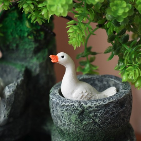 Fountain "Stone House" 27x18 cm (without backlighting, without ball)-1
