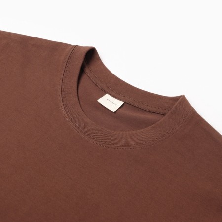 Men's T-shirt Minaku, color in brown, river 52-54-6