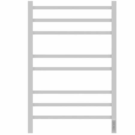 Towel electric heater Grois alex, 500x800 mm, 8 crossbars, lower, white