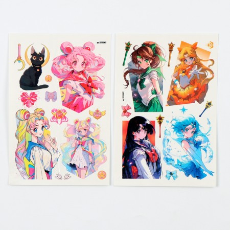 Translated tattoos "Moon Girls", 2 sheets-1