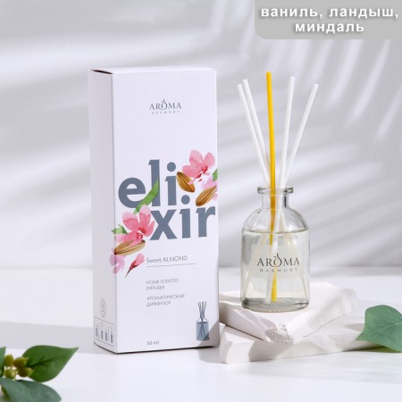 The aromatic diffuser Elixir "Sweet Almond", 50 ml