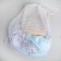 Bag for washing linen, 50 × 56 cm, white color