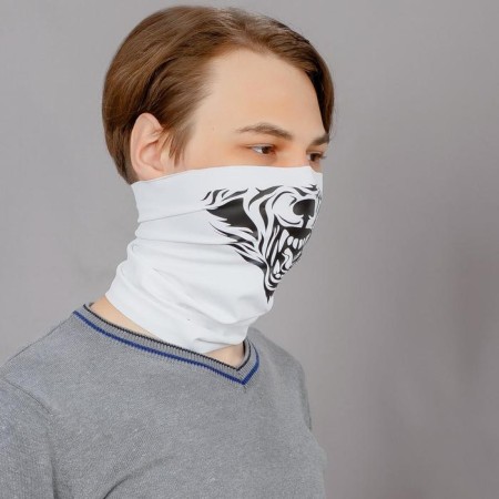 Lucosa Silk White Wolf, P-020/2 bandan-1