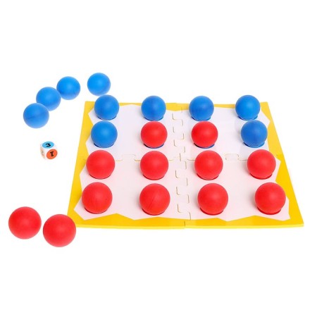Board game "Ball on the ball", 2 players, 3+-1