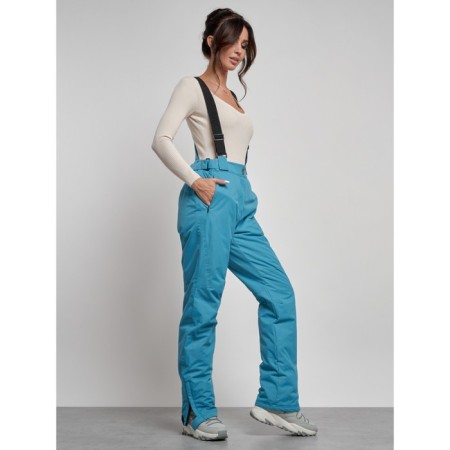 Semi -combinezone female ski insulated, size 46, blue color-17