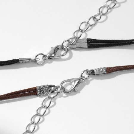 Kulons on the lace "Uzolnutor" key with a lock, color, 43 cm-2