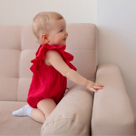 Body Children's Minaku, red color, height 86-92-3