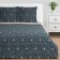 Bedding Ethel 2 joint venture "Triangular illusion" 175x215, 200x220, 70x70-2 pcs, calico, 125 g/m2