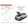 Copot shock absorbers "Avtoopor", Toyota Corolla 2006-2013, 2 pcs., Utocor021