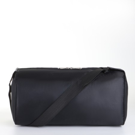 Sports bag with lightning, long belt, black color-1