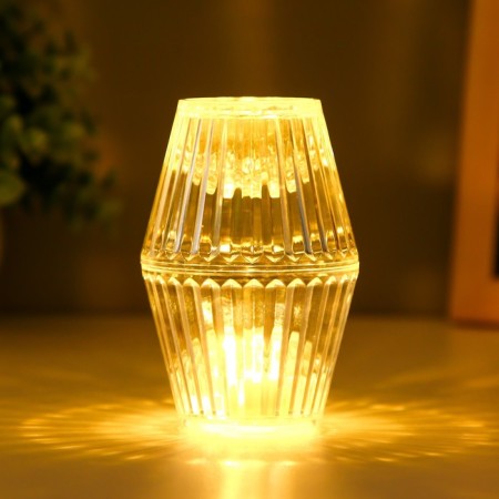 Night "Crystal" LED from 3xlr1130 batteries is transparent 6x6x10 cm Risalux-4