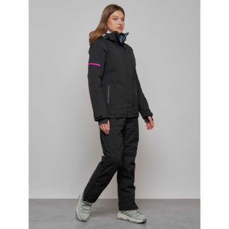 Ski suit female, size 42, black color-19