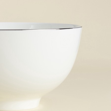 SALATE SL Home "Cascon", 1.4 l, d = 18 cm, set 2 pcs, bone porcelain, white-5