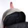 Youth backpack on lightning from textiles, 2 pockets, pink color