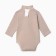 Body baby, with a long sleeve, cappuccino color, height 86 cm
