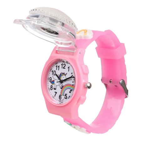 Watch is a beard, "unicorn", d-3.5 cm, strap silicone L-21.5 cm, with backlight-2