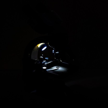 Microscope Laboratory multiplicity 40,100,400, backlight-9