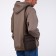 Male bag on lightning, long belt, brown color