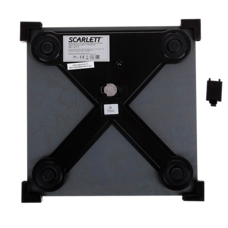 Floor scales Scarlett SC-217, electronic, up to 180 kg, mix-1