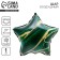 Foil ball 18 "Beauty", star