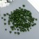 Decor for creativity plastic "Balls. Deep green" d = 1.5-8 mm, set 10 grams