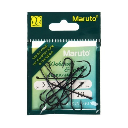 Universal hooks Maruto 3300, Blue color, No. 3, 10 pcs.