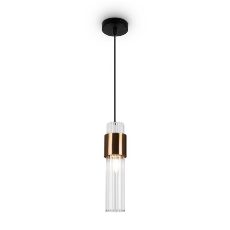 Suspended lamp Freya FR4002PL-01G Botello, 100x100x1010 mm, E14, 1x40W, color gold