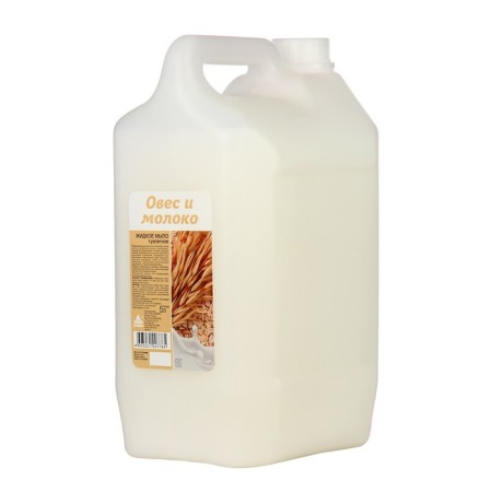 Soap liquid toilet nickname "oats and milk", 5 liters