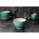 Basilly Ceramic Dolyana "Sea World", 800 ml, d = 14 cm, blue color