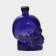 Glass bottle "Skull", 0.77 l, color purple color