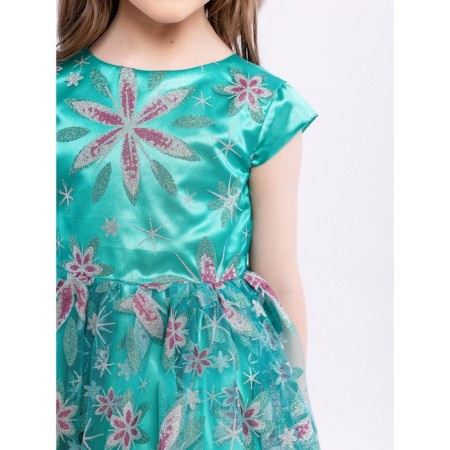 Dress "Alina", height 122 cm, jade color-4