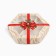 Folding box "New Year's bow", 23 x 23x 4 cm, New Year