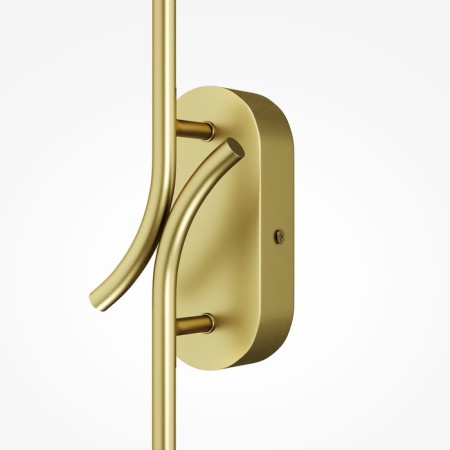 Bra Maytoni Mod256WL-L5BS3K1, LED, 6W, 8.6x9.7x63 cm, 170lm, brass color-3