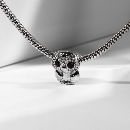 Talisman "Eagle", black color in black silver-1