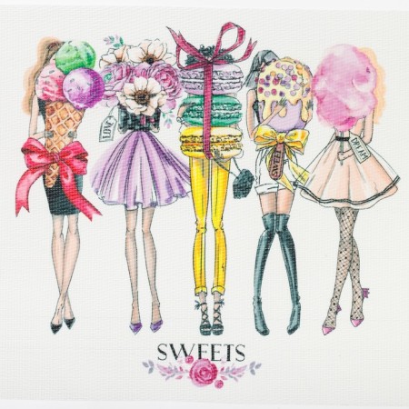 Napkin on the table "Girls Sweets" 29*40 cm-2