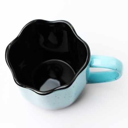 Ceramic Enrage Territory "Blue", 350 ml, blue color-5