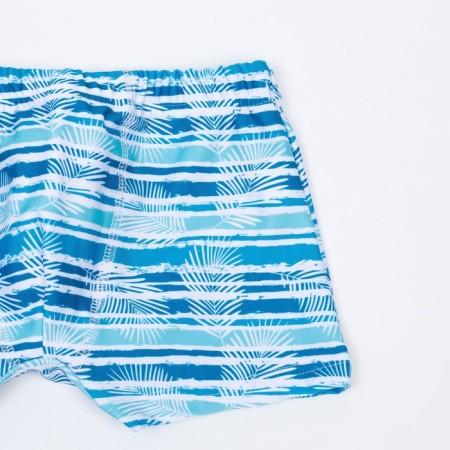 Bathing swimming trunks for a boy, turquoise color, height 152 cm-1