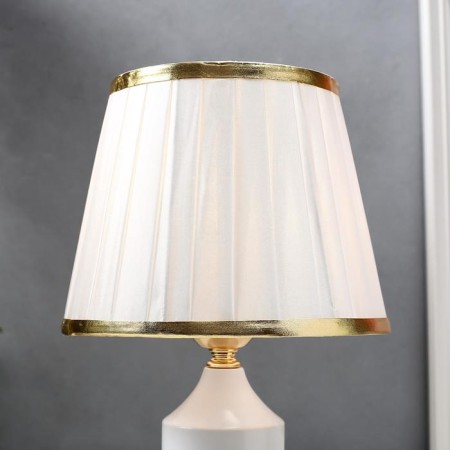 HELP lamp 16136/1wt e27 40W white-golden-gold 21x21x34 cm Risalux-3