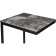 Coffee table Hercules metal, royal marble/black 30x34x62 cm
