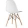 Plastic stool Eames PC-015 Array Book/Metal/Plastic, Natural/White 46x49x83 cm