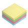 Block with a sticky edge of 51 mm x 51 mm, 400 sheets, pastel, 4 colors