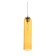 Suspension lamp ST LUCE. SL1145.193.01. Callana. 1x60 watts, E27, 10x10x50 cm, chromium color