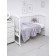 Blanket-worshiped, "rose", size 180x200 cm, gray color