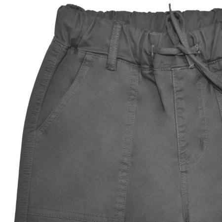 Pants for boys, height 122 cm, dark gray color-2