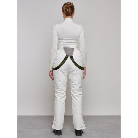 Semi -combinezone ski insulated female winter, size 48, white color-17