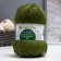 Yarn "Narodnaya" 30% wool, 70% acrylic volumetric 220m/100g (478 protective)