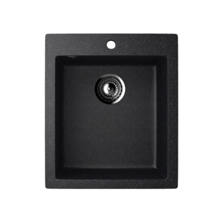 Kitchen Washing Ulgran U404-308, 495 x 420 mm, black color