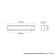 Cappio RSC022, aluminum, m/o 160 mm, 160 mm, satin gold.