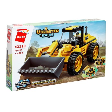 Designer builders "Frontal loader", 203 details-3